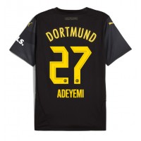 Fotballdrakt Herre Borussia Dortmund Karim Adeyemi #27 Bortedrakt 2024-25 Kortermet